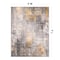 World Rug Gallery Dublin Contemporary Abstract Area Rug 5' X 7' Yellow 4053YELLOW5X7 - alternate 9